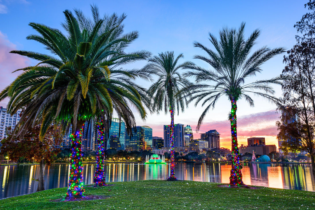 Noah Jigsaw Puzzle Orlando, Florida, USA downtown skyline at Eola Lake 2000 pieces