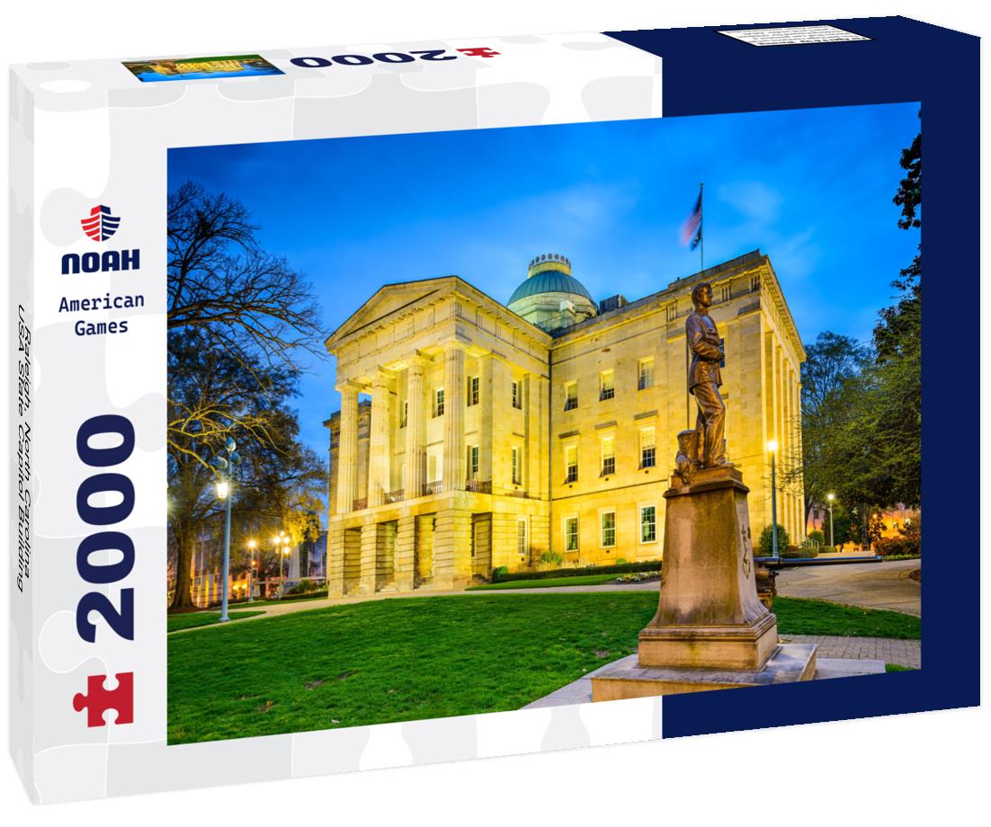 Noah Jigsaw Puzzle Raleigh, North Carolina, USA State Capitol Building 2000 pieces