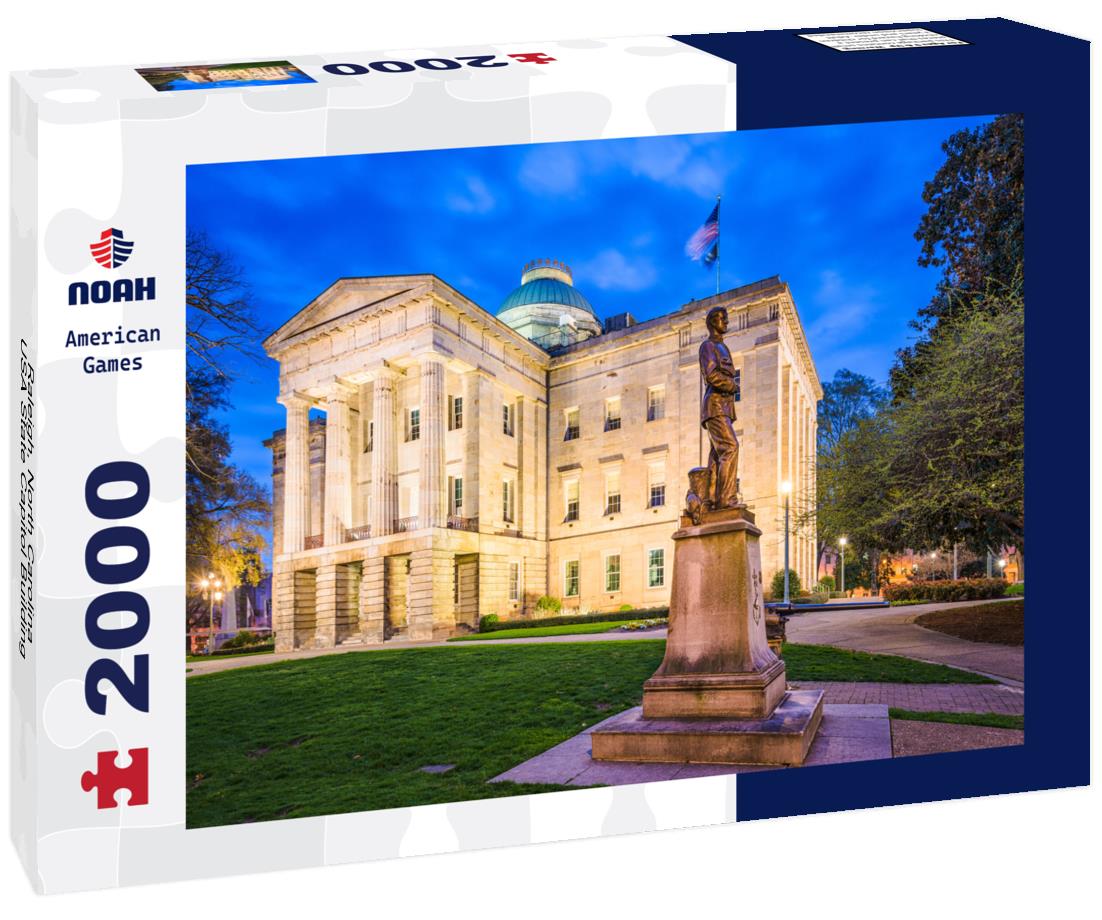 Noah Jigsaw Puzzle Raleigh, North Carolina, USA State Capitol Building 2000 pieces