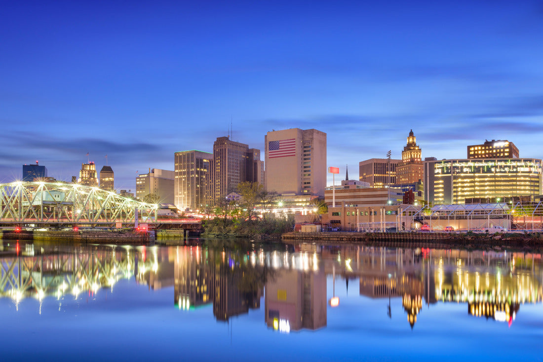 Noah Jigsaw Puzzle Newark, New Jersey, USA skyline on the Passaic River 2000 pieces