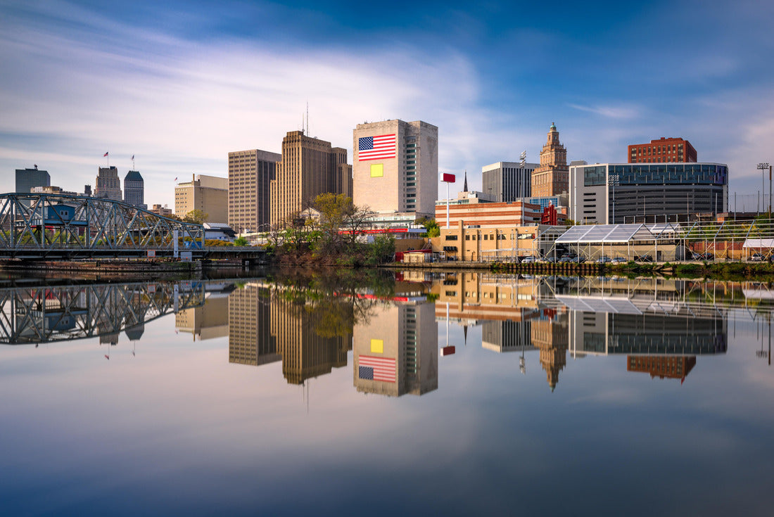 Noah Jigsaw Puzzle Newark, New Jersey, USA skyline on the Passaic River 2000 pieces