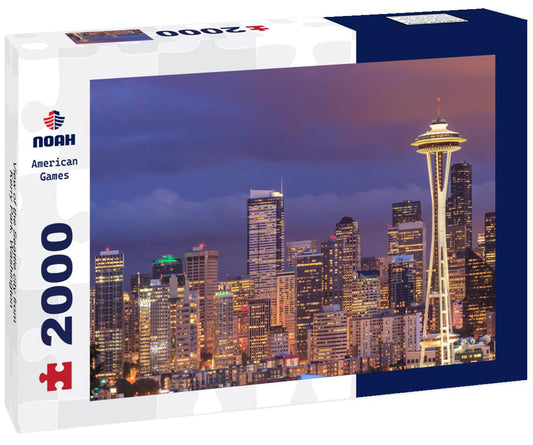 Noah Jigsaw Puzzle View of the Seattle city from Kerry Park, Washington 2000 pieces