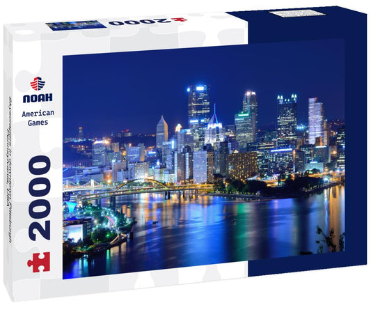 Noah Jigsaw Puzzle Skyscrapers in downtown Pittsburgh, Pennsylvania, USA 2000 pieces