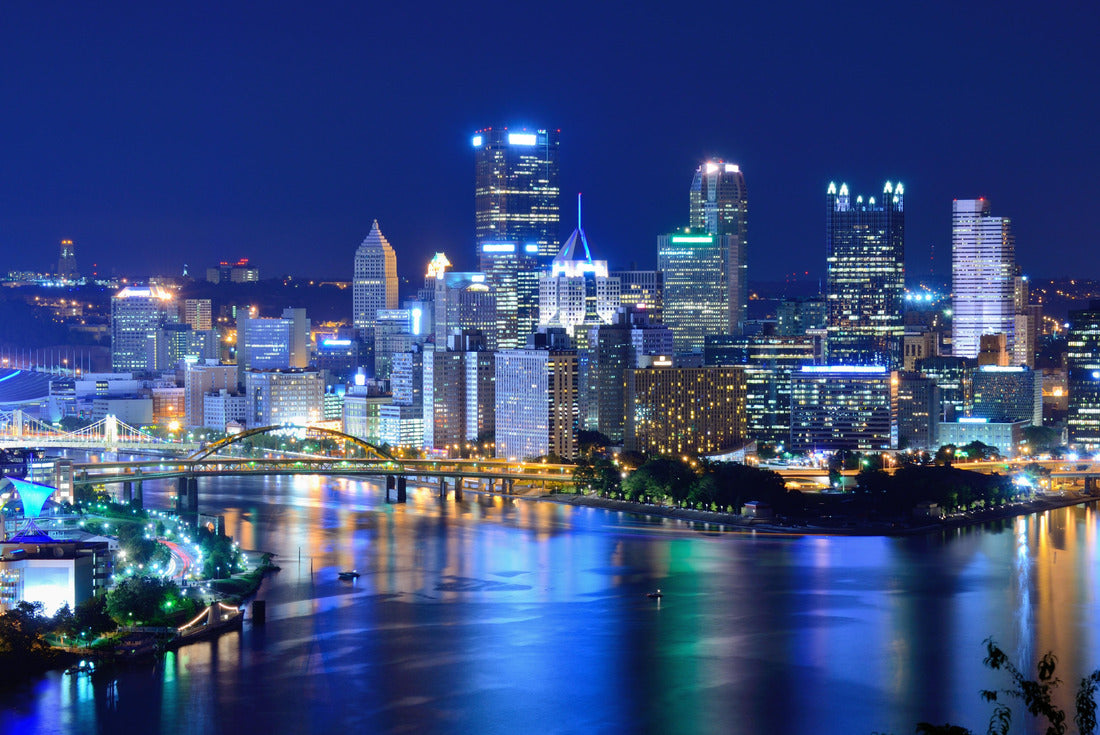Noah Jigsaw Puzzle Skyscrapers in downtown Pittsburgh, Pennsylvania, USA 2000 pieces