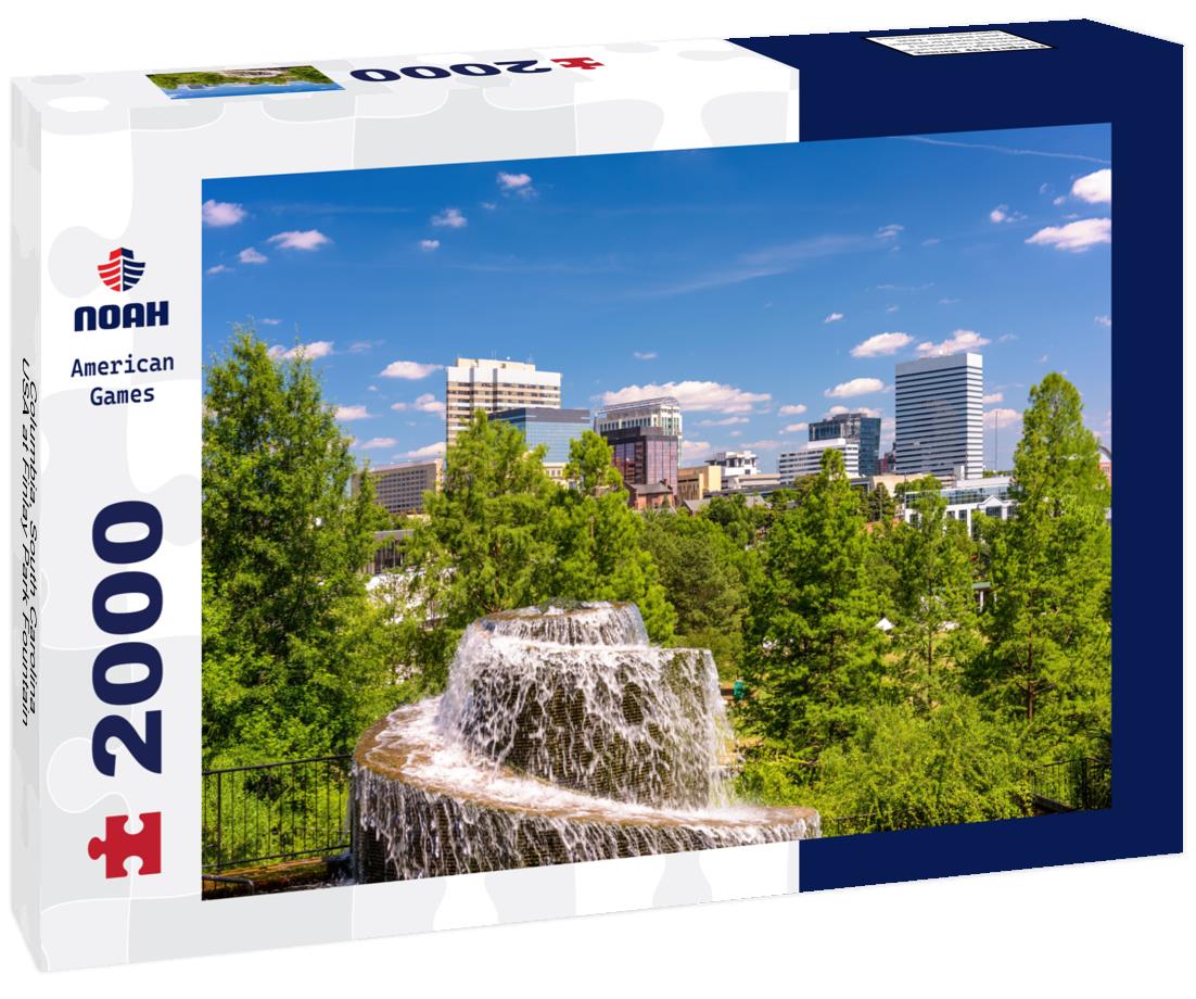 Noah Jigsaw Puzzle Columbia, South Carolina, USA at Finlay Park Fountain 2000 pieces