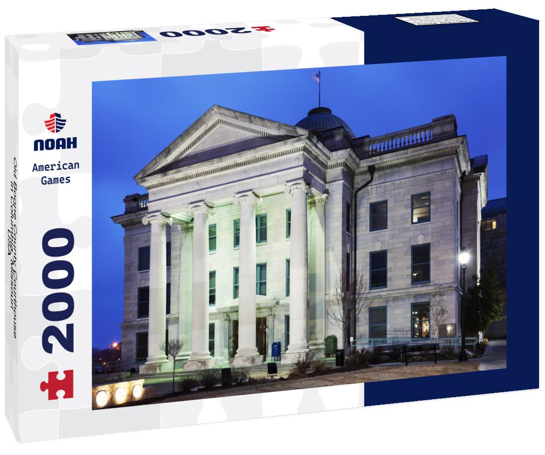 Noah Jigsaw Puzzle Old Boone County Courthouse in Columbia, Missouri, USA 2000 pieces