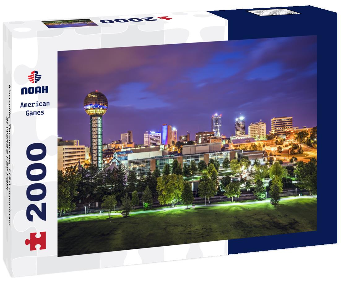 Noah Jigsaw Puzzle Knoxville, Tennessee, USA downtown at World's Fair Park 2000 pieces