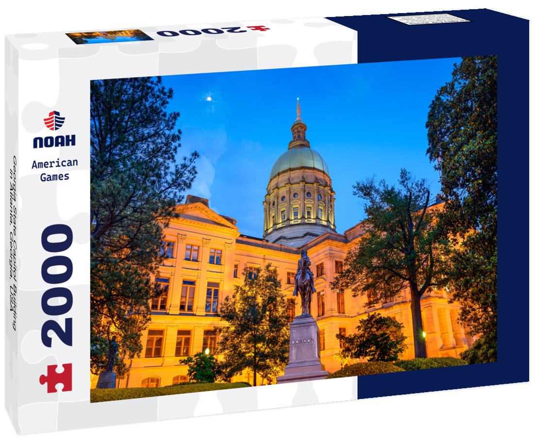Noah Jigsaw Puzzle Georgia State Capitol Building in Atlanta, Georgia, USA 2000 pieces