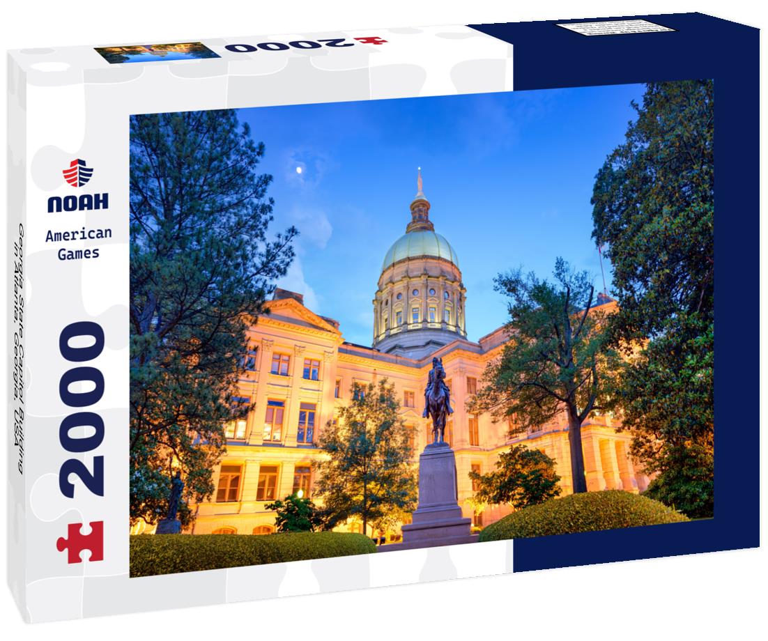 Noah Jigsaw Puzzle Georgia State Capitol Building in Atlanta, Georgia, USA 2000 pieces