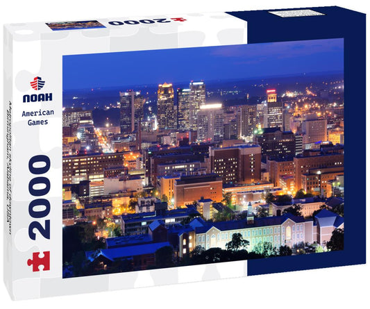 Noah Jigsaw Puzzle Metropolitan skyline of downtown Birmingham, Alabama, USA 2000 pieces