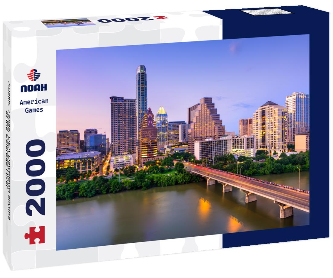 Noah Jigsaw Puzzle Austin, Texas, USA Downtown skyline at the Colorado River 2000 pieces