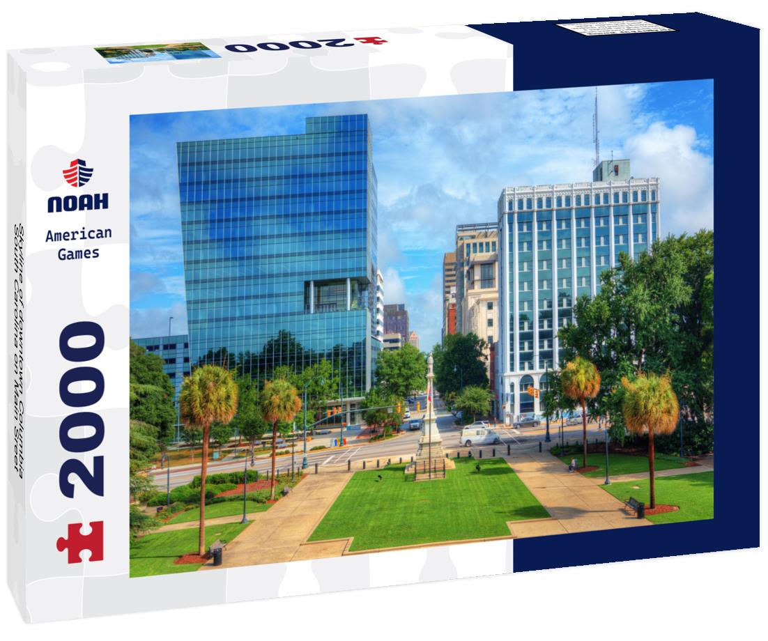 Noah Jigsaw Puzzle Skyline of downtown Columbia, South Carolina on Main Sreet 2000 pieces