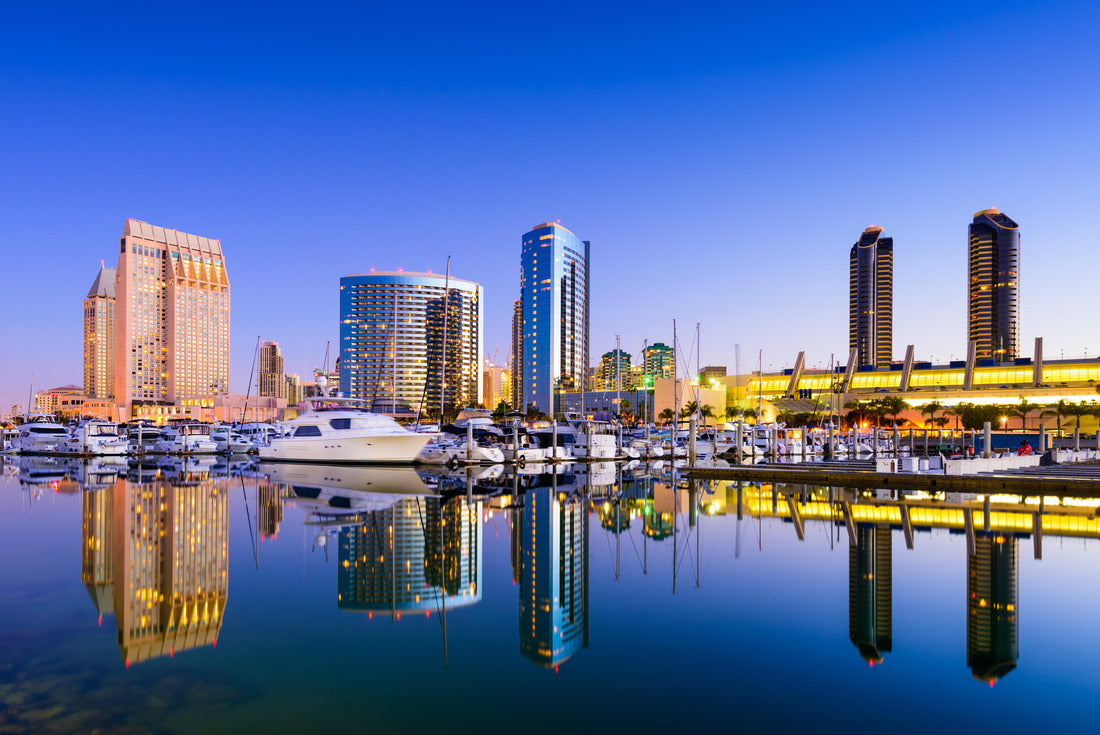 Noah Jigsaw Puzzle San Diego, California, USA Skyline at the Embarcadero Marina 2000 pieces