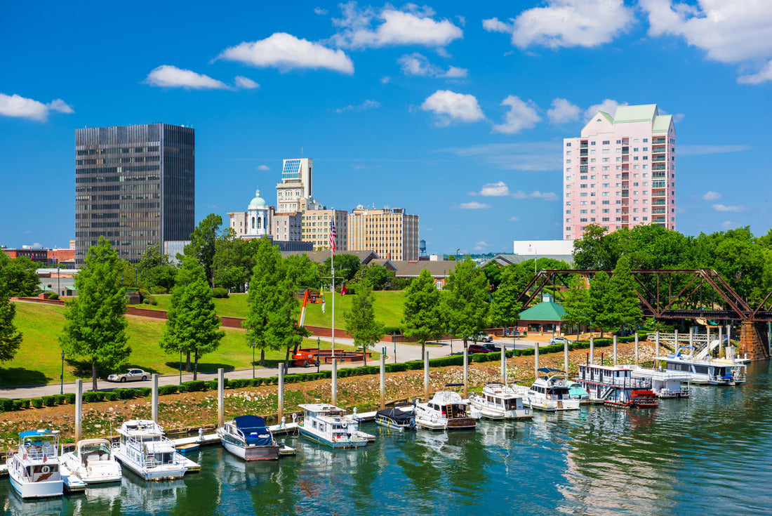 Noah Jigsaw Puzzle Augusta, Georgia, USA downtown skyline on the Savannah River 2000 pieces
