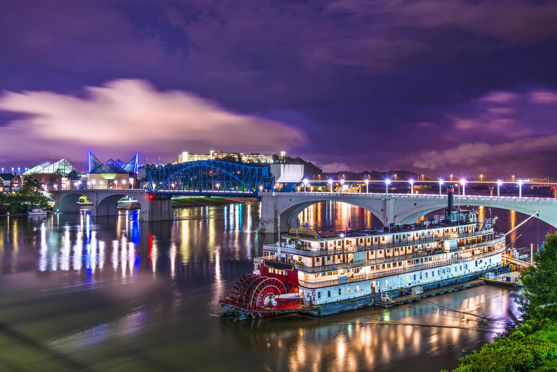 Noah Jigsaw Puzzle Chattanooga, Tennessee, USA downtown over the Tennessee River 2000 pieces