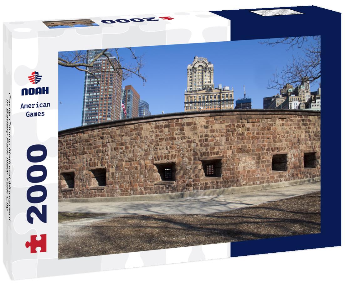Noah Jigsaw Puzzle Castle Clinton National Monument in Battery Park New York City 2000 pieces