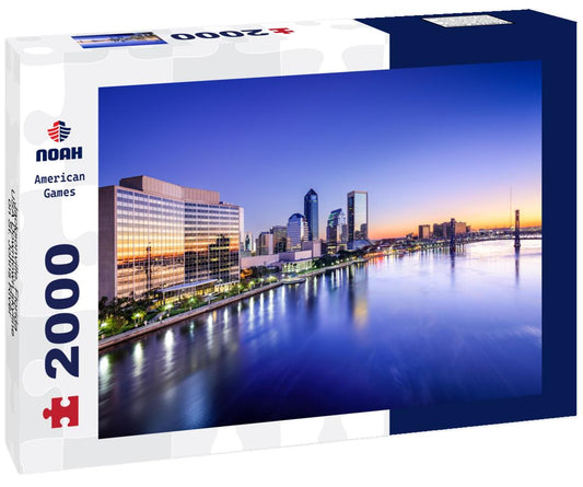 Noah Jigsaw Puzzle Jacksonville, Florida, USA Downtown skyline on St. Johns River 2000 pieces