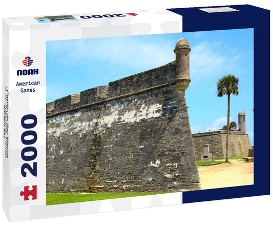 Noah Jigsaw Puzzle Castillo de San Marcos in St. Augustine, Florida. ancient fort 2000 pieces