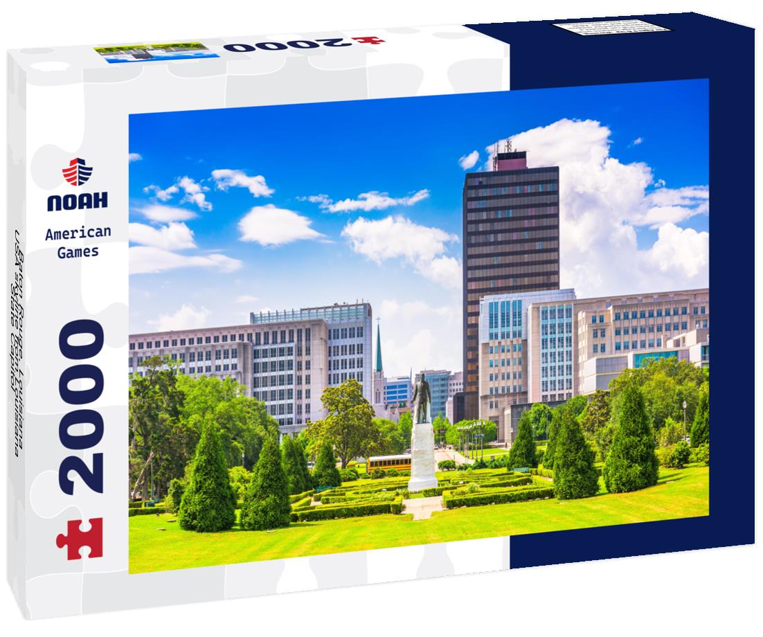 Noah Jigsaw Puzzle Baton Rouge, Louisiana, USA skyline from Louisiana State Capitol 2000 pieces