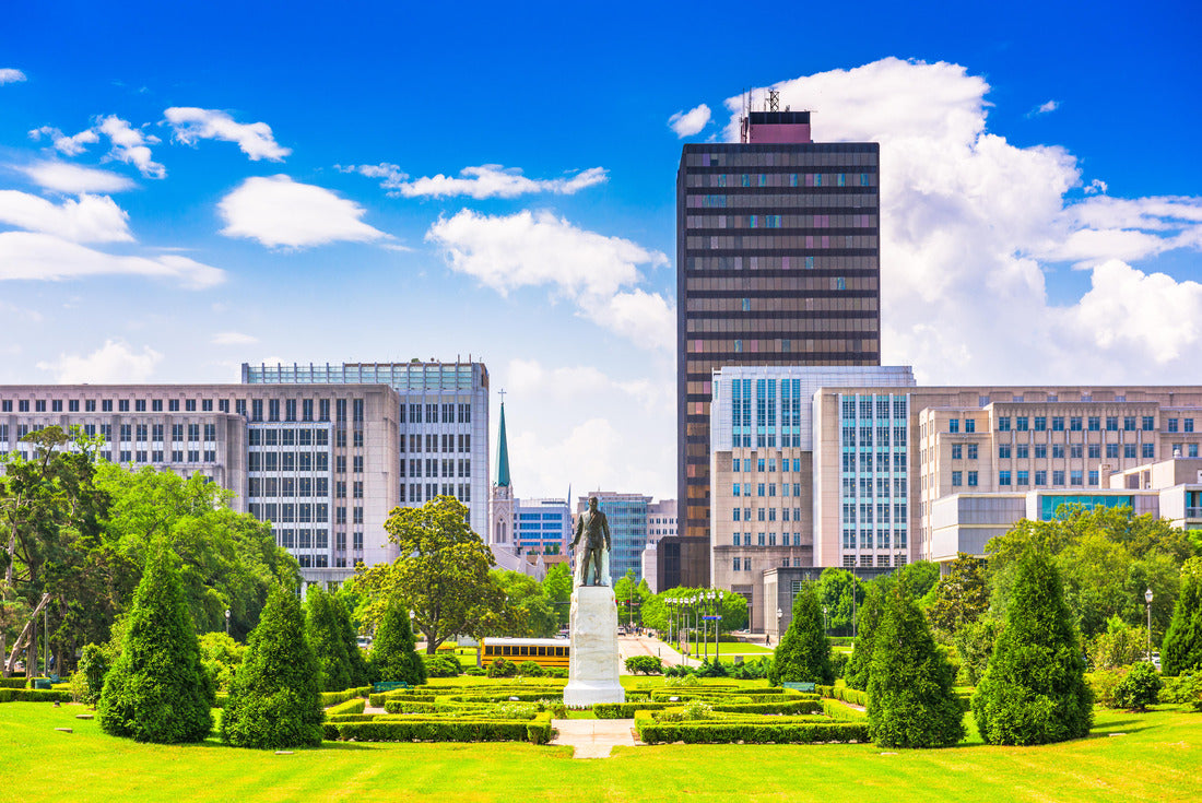Noah Jigsaw Puzzle Baton Rouge, Louisiana, USA skyline from Louisiana State Capitol 2000 pieces