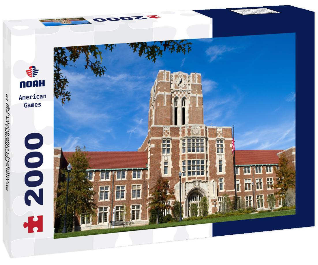 Noah Jigsaw Puzzle Administration building at the University in Knoxville, Tennessee 2000 pieces