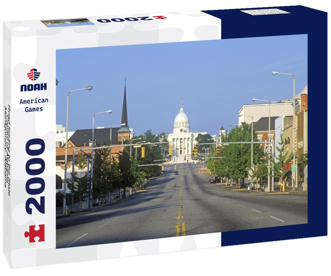 Noah Jigsaw Puzzle Road leading to the State Capitol of Alabama, Montgomery, Alabama 2000 pieces