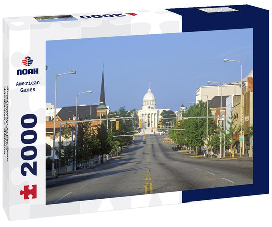 Noah Jigsaw Puzzle Road leading to the State Capitol of Alabama, Montgomery, Alabama 2000 pieces