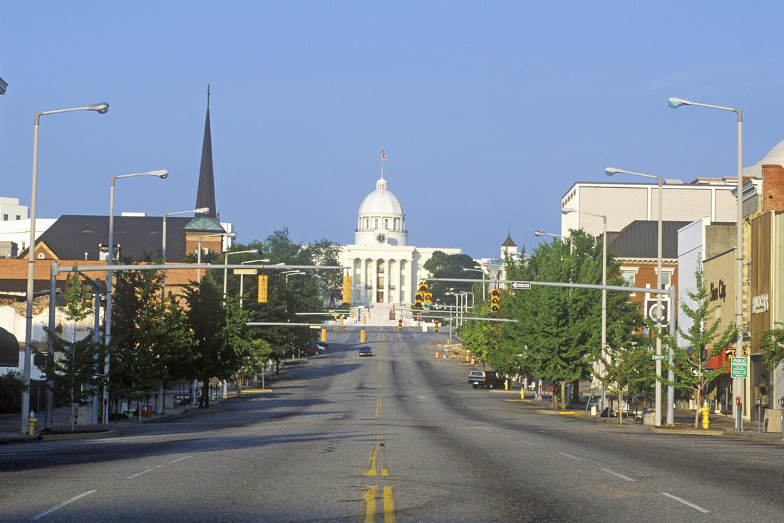 Noah Jigsaw Puzzle Road leading to the State Capitol of Alabama, Montgomery, Alabama 2000 pieces