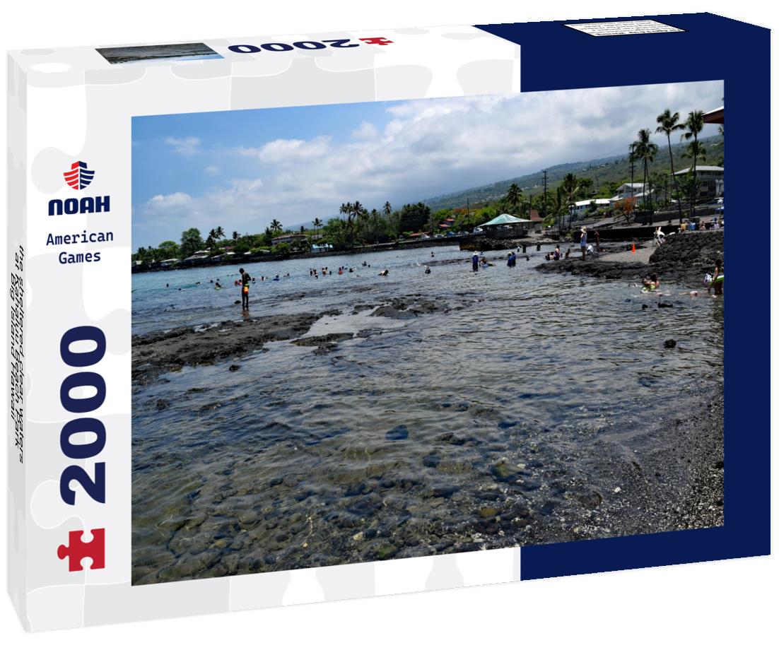 Noah Jigsaw Puzzle the sheltered clear waters at Kahaluu Beach Park, Big Island Hawaii 2000 pieces