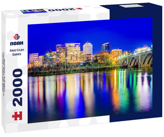 Noah Jigsaw Puzzle Rosslyn, Arlington, Virginia, USA city skyline on the Potomac River 2000 pieces
