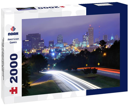 Noah Jigsaw Puzzle Skyline of downtown Columbia, South Carolina from above Jarvis Klapman Blvd 2000 pieces