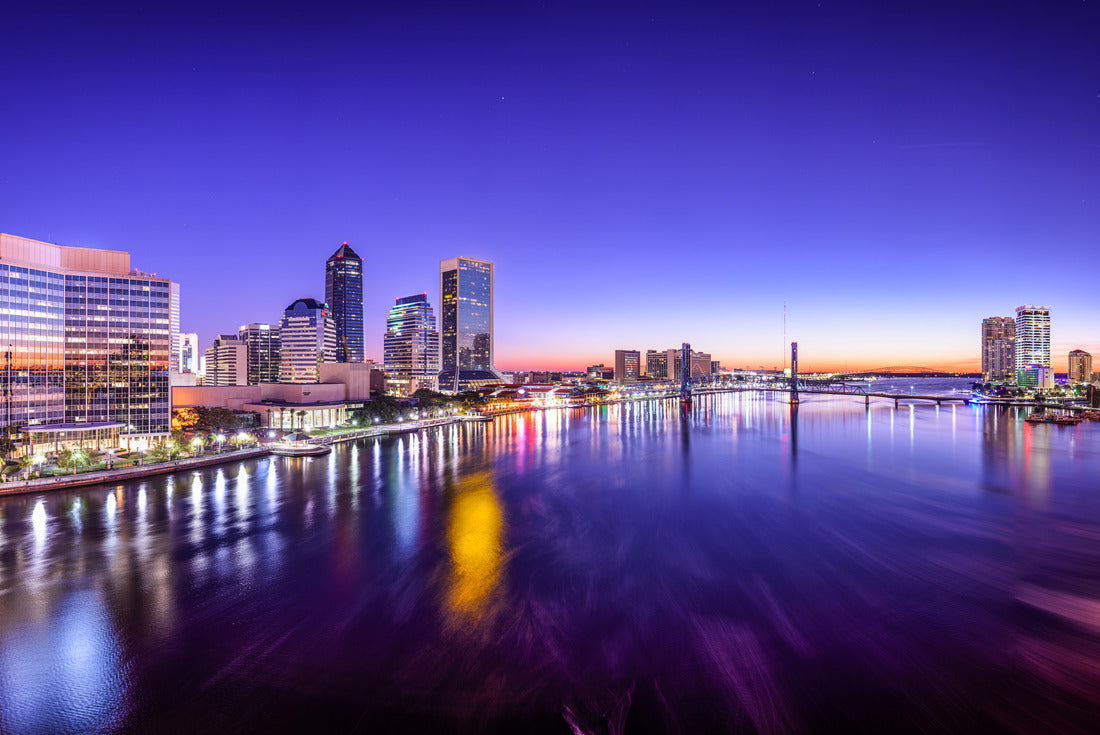 Noah Jigsaw Puzzle Jacksonville, Florida, USA City skyline panorama on St. Johns River at dawn 2000 pieces