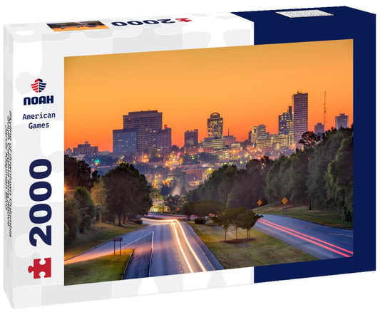 Noah Jigsaw Puzzle Skyline of downtown Columbia, South Carolina from above Jarvis Klapman Blvd 2000 pieces