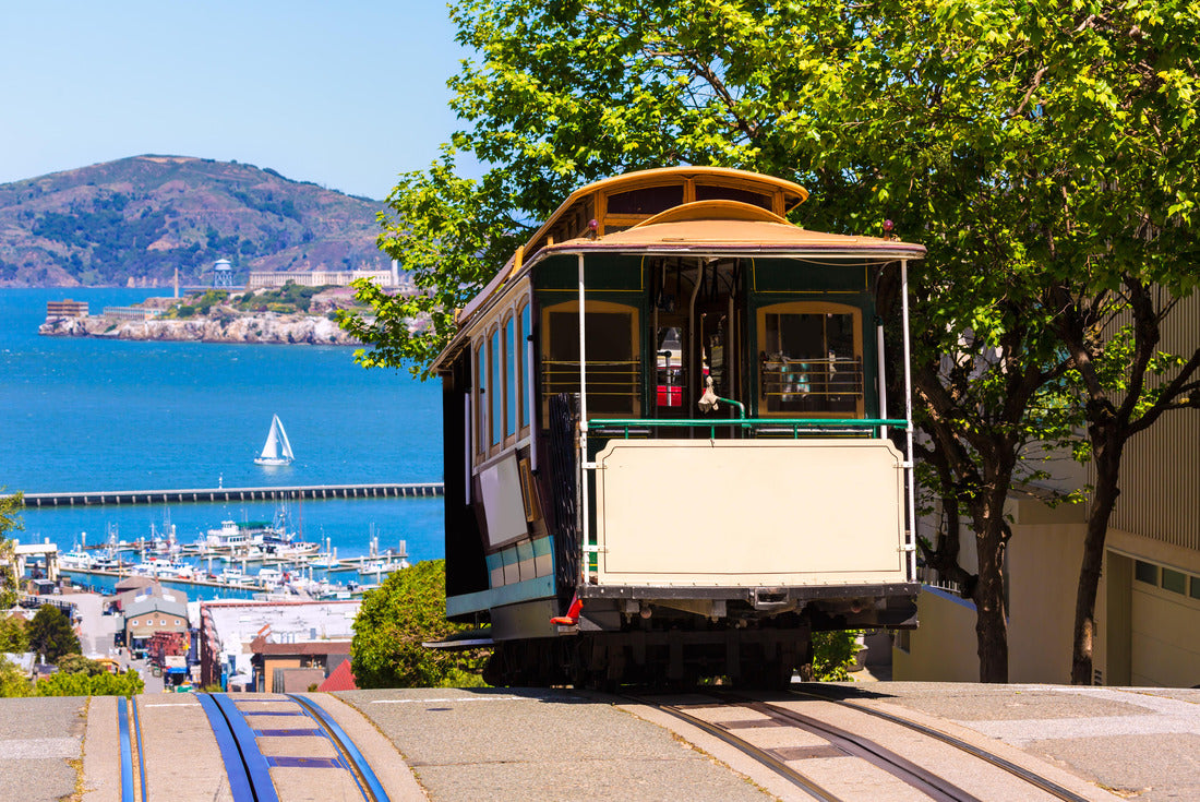 Noah Jigsaw Puzzle San francisco Hyde Street Cable Car Tram of the Powell-Hyde in California USA 2000 pieces