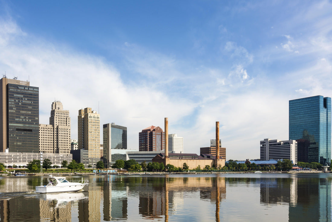 Noah Jigsaw Puzzle A panoramic view of downtown Toledo Ohio's skyline reflecting into the Maumee river 2000 pieces