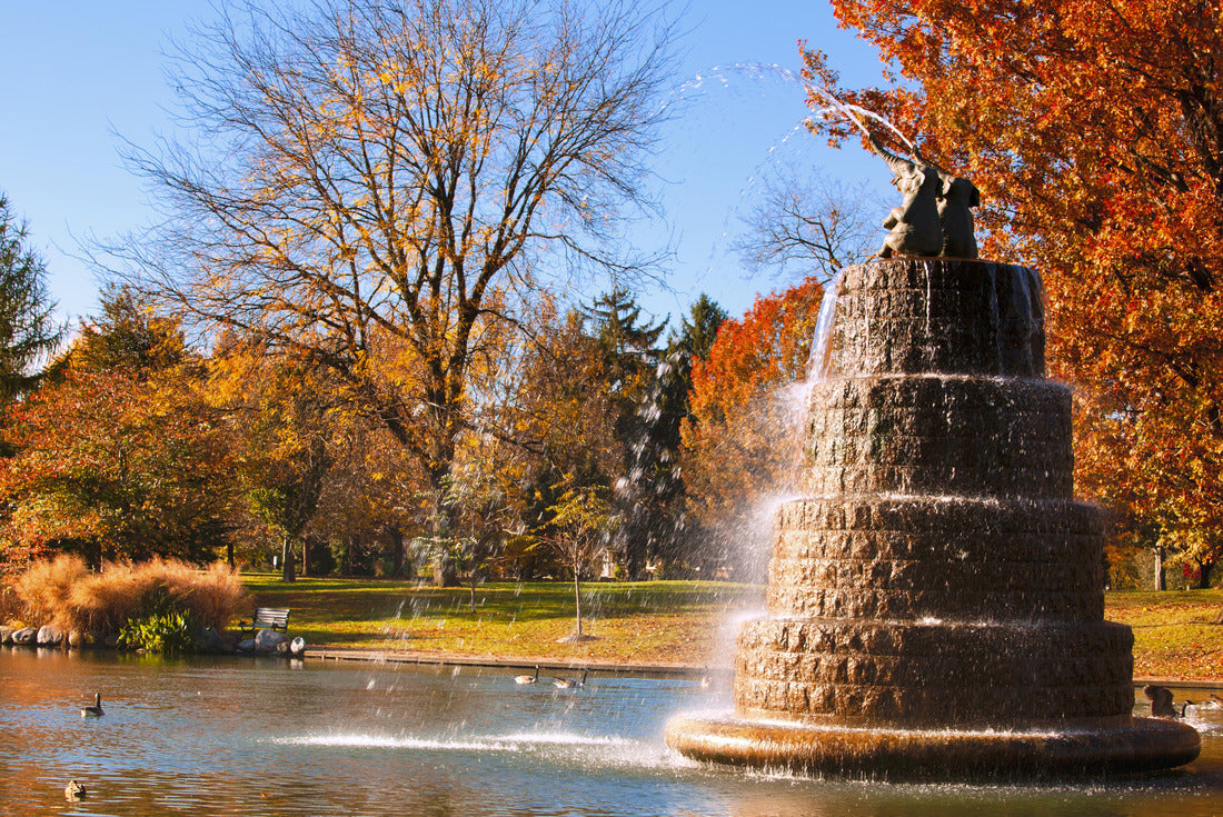 Noah Jigsaw Puzzle Goodale Park, located in the Victorian Village of Columbus, Ohio, covers 10 acres and is the oldest park in the city 2000 pieces