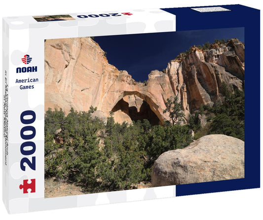 Noah Jigsaw Puzzle La Ventana Natural Arch in El Malpais National Monument in New Mexico 2000 pieces