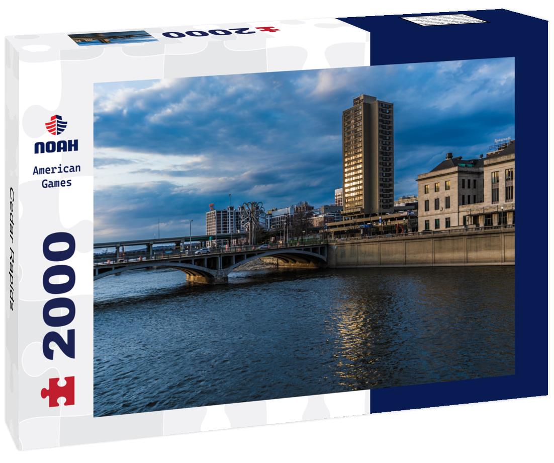 Noah Jigsaw Puzzle Cedar Rapids 2000 pieces