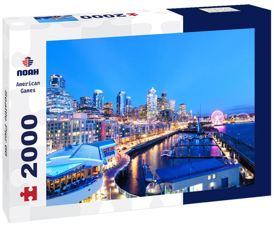 Noah Jigsaw Puzzle Seattle Pier 66 2000 pieces