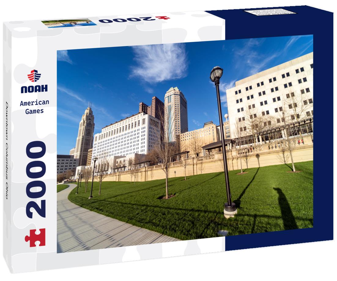 Noah Jigsaw Puzzle Downtown Columbus Ohio 2000 pieces