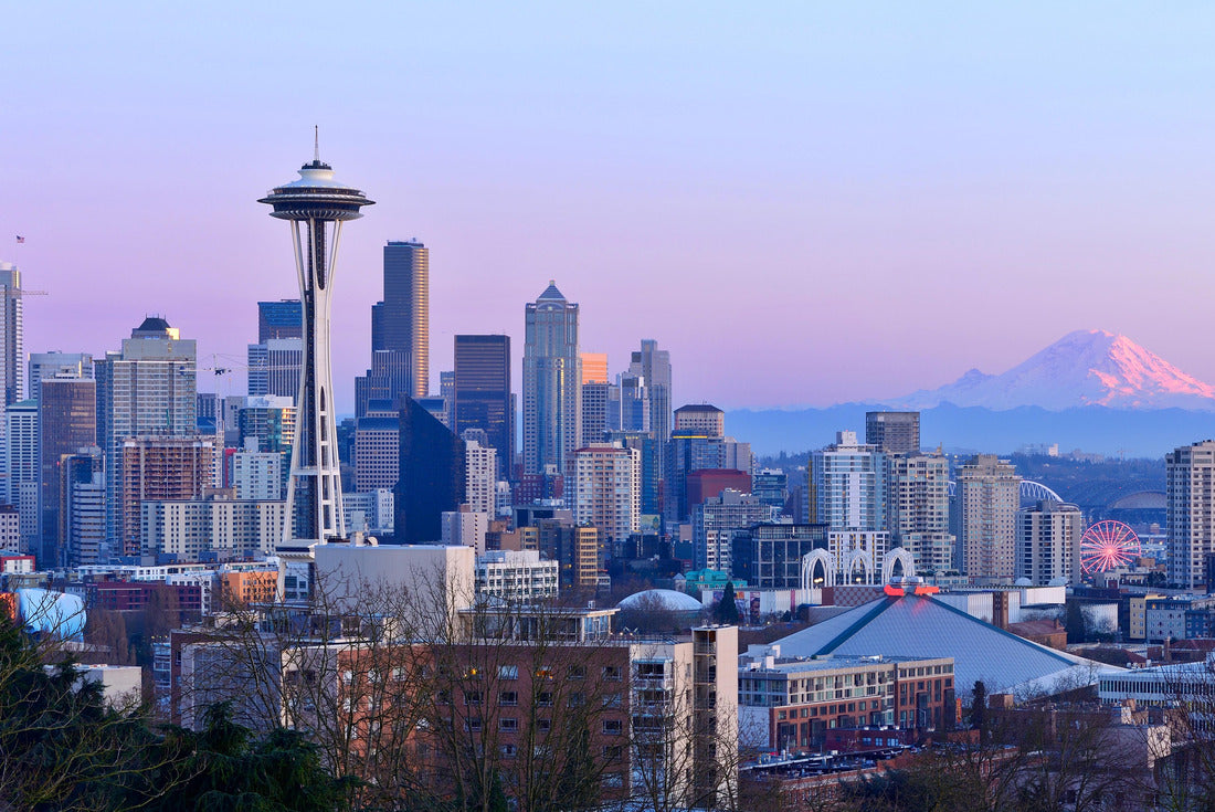 Noah Jigsaw Puzzle Seattle skyline at dusk 2000 pieces