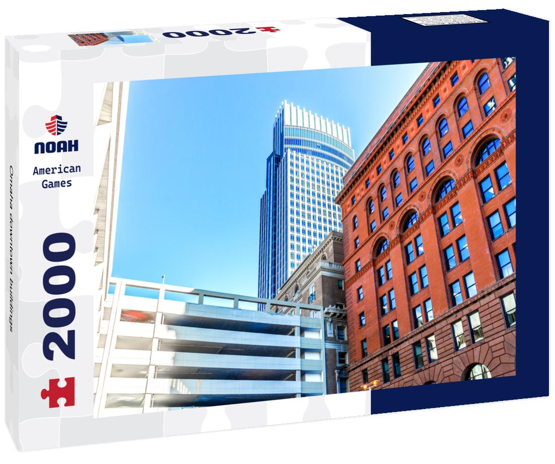 Noah Jigsaw Puzzle Omaha downtown buildings 2000 pieces
