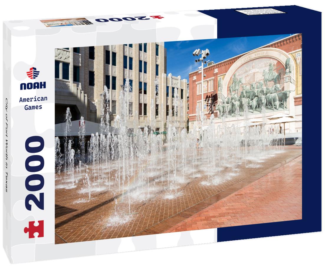 Noah Jigsaw Puzzle City of Fort Worth in Texas 2000 pieces