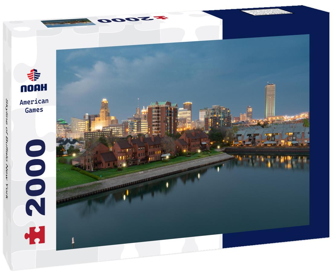 Noah Jigsaw Puzzle Skyline of Buffalo New York 2000 pieces