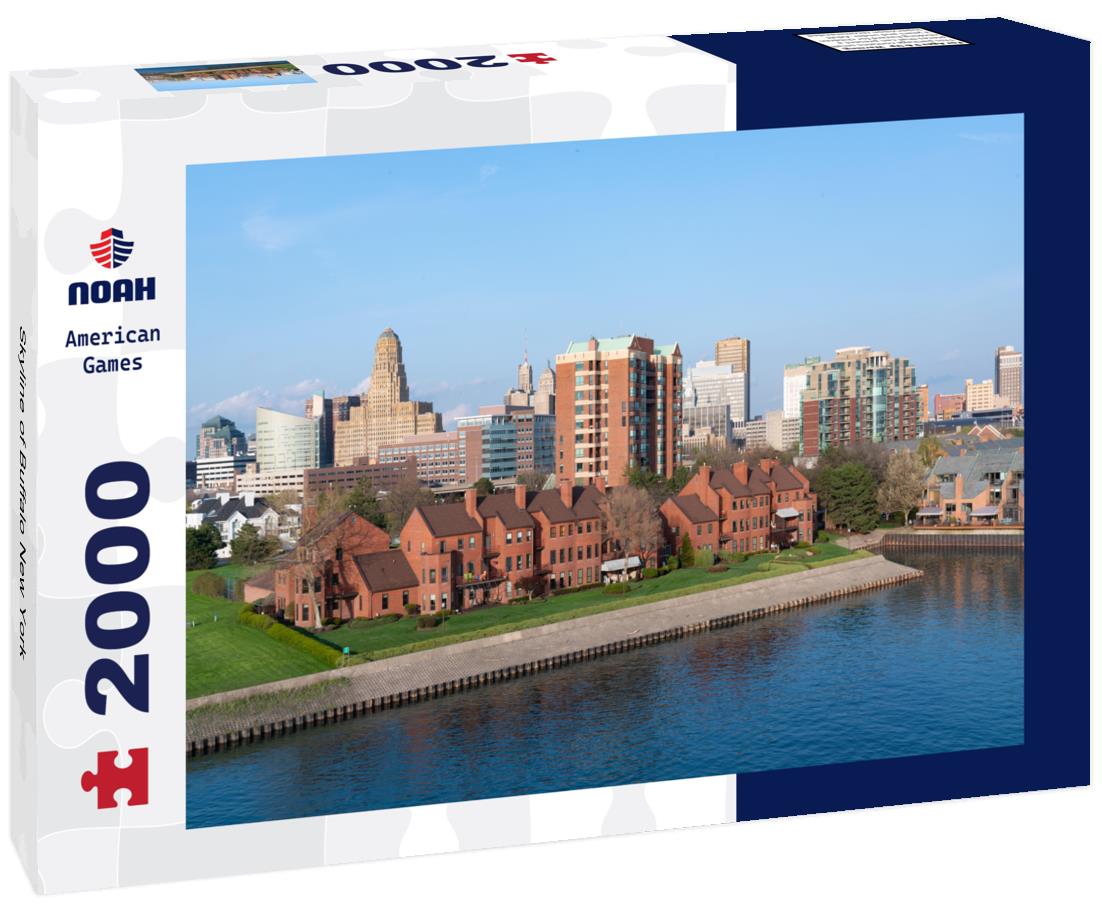 Noah Jigsaw Puzzle Skyline of Buffalo New York 2000 pieces