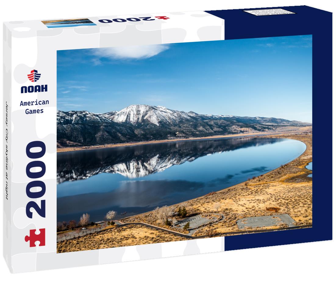 Noah Jigsaw Puzzle Jersey City skyline at night 2000 pieces