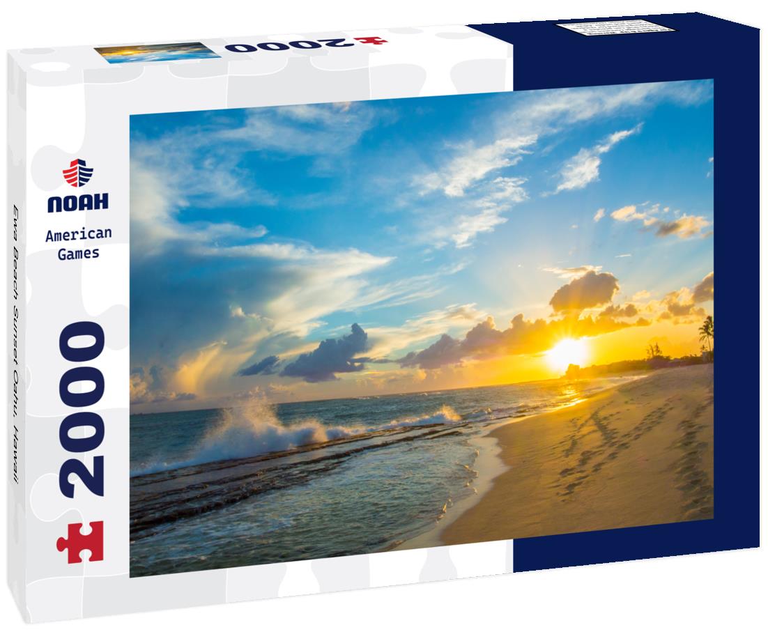 Noah Jigsaw Puzzle Ewa Beach Sunset Oahu, Hawaii 2000 pieces