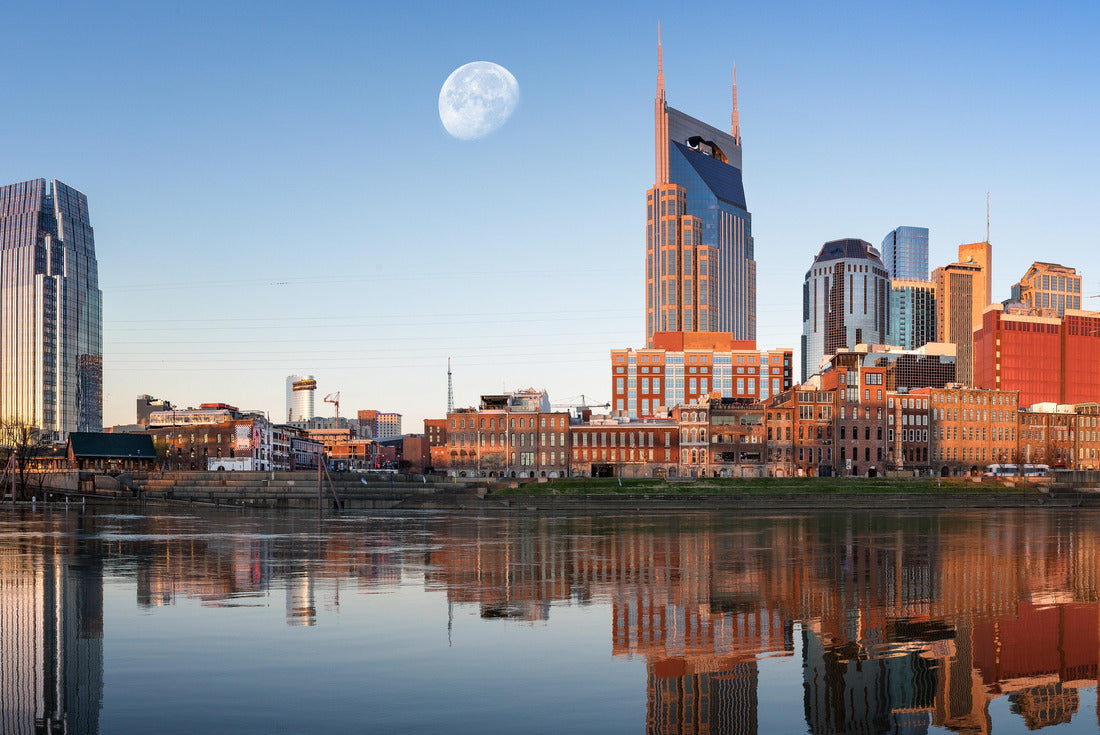 Noah Jigsaw Puzzle Nashville skyline in the morning 2000 pieces