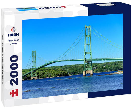 Noah Jigsaw Puzzle Deer Isle Maine Suspension Bridge 2000 pieces
