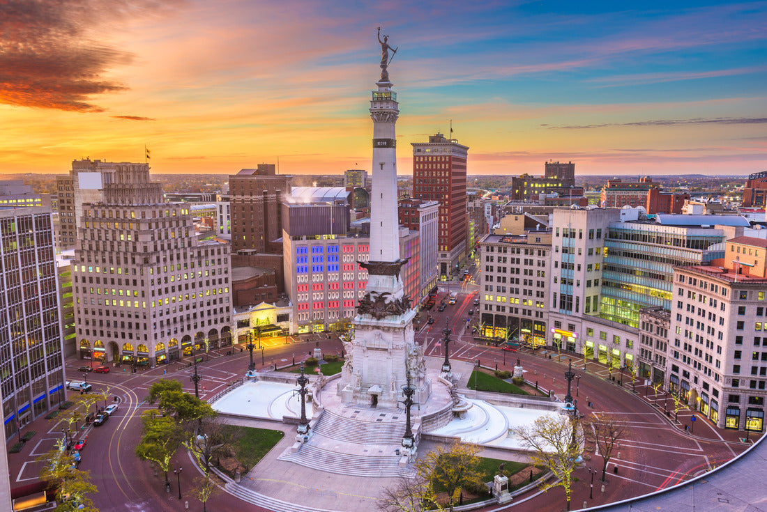 Noah Jigsaw Puzzle Downtown Colorado Springs at Dusk 2000 pieces